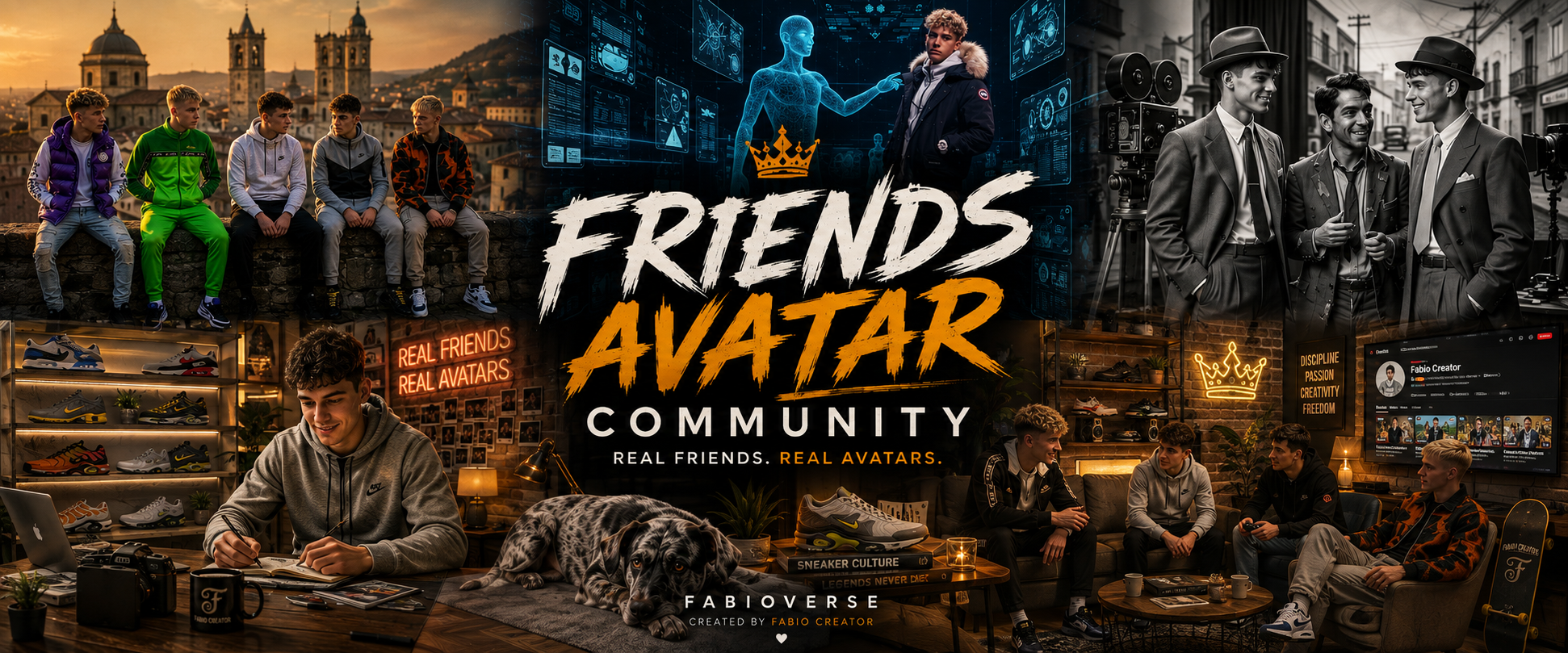 Copertina Friends Avatar Community