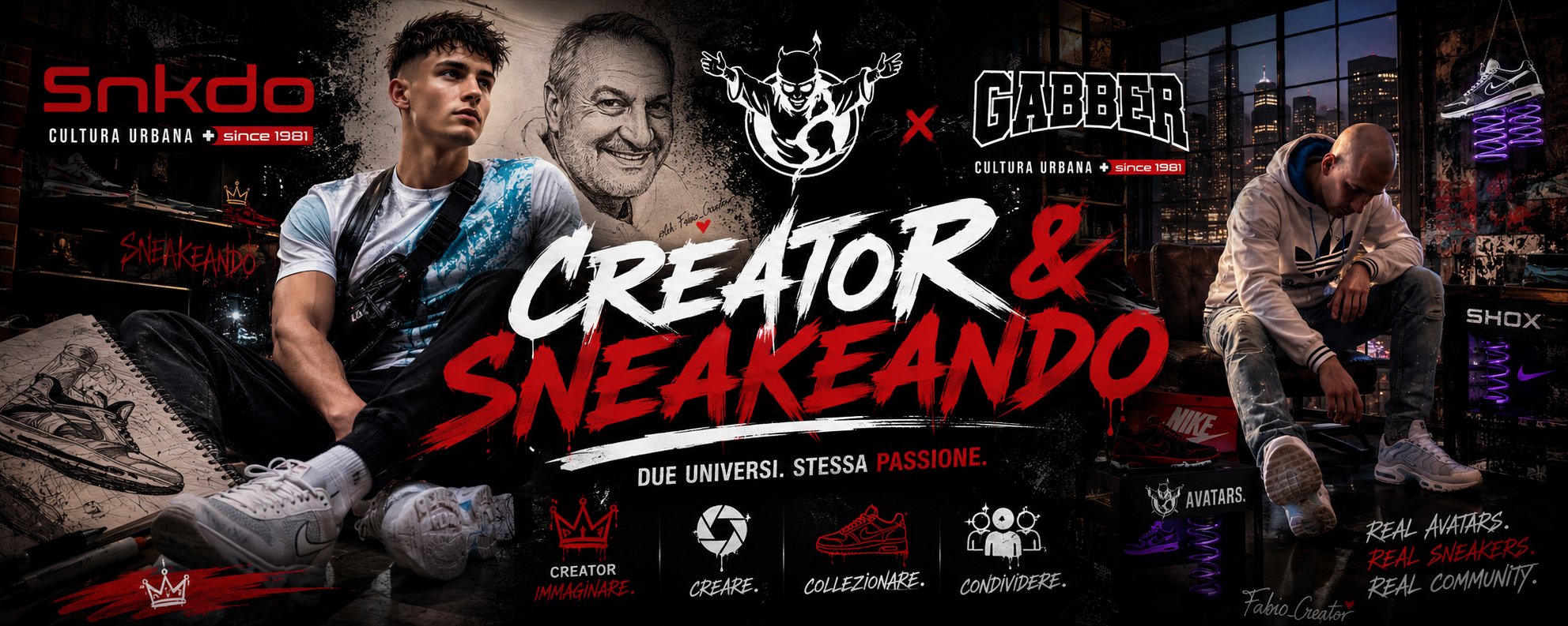 Copertina Creator & Sneakeando